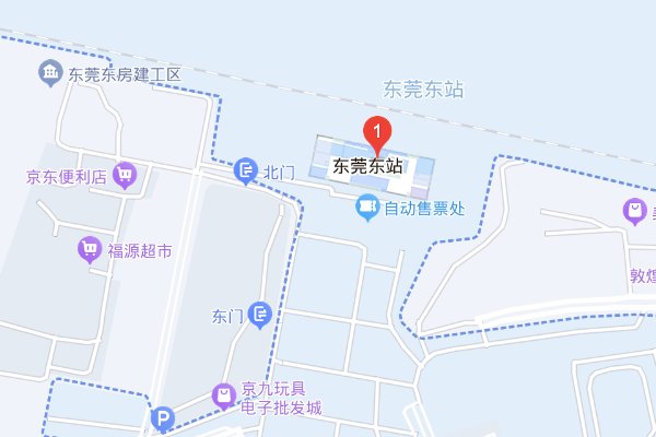 东莞东火车站在哪里