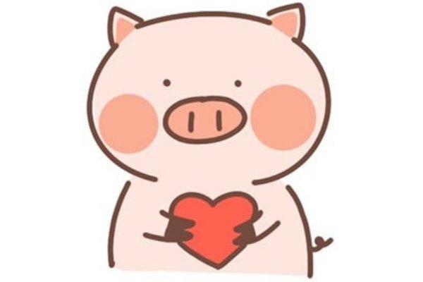 用数字画小猪怎么画