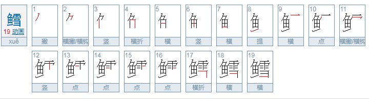 鳕怎么读音是什么