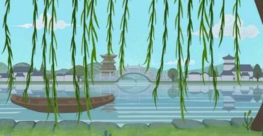 碧玉妆成一树高的比喻是什么？