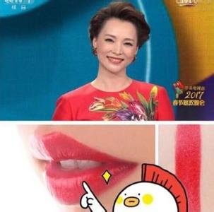 春晚董卿口红色上了热搜，你怎么看？