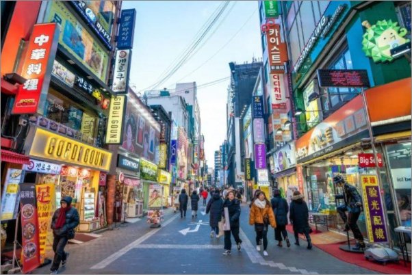 韩国人口密度是多少？