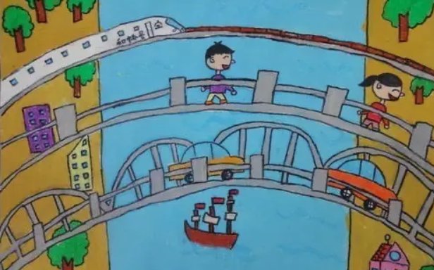 未来的桥是什么样子的写几句话