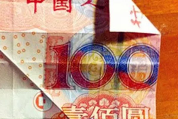 钱玫瑰花怎么折叠