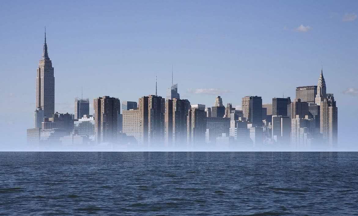 上海上空现海市蜃楼是物影上投,这种现象是如何产生的?