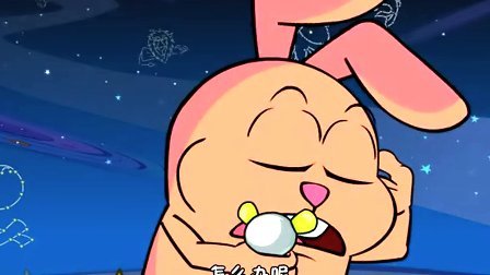 不一样的兔子的艺术绘画