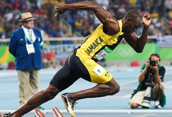 为什么博尔特每次100米跑好像是没有尽全力的样子？