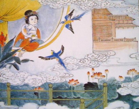 嫦娥应悔偷灵药, 碧海青天夜夜心的意思是什么