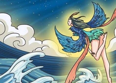 精卫填海的文言文怎么说？