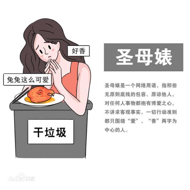 小说里的圣母婊是什么意思？