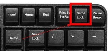 scroll lock是什么意思？