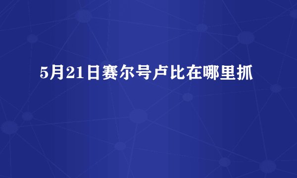 5月21日赛尔号卢比在哪里抓