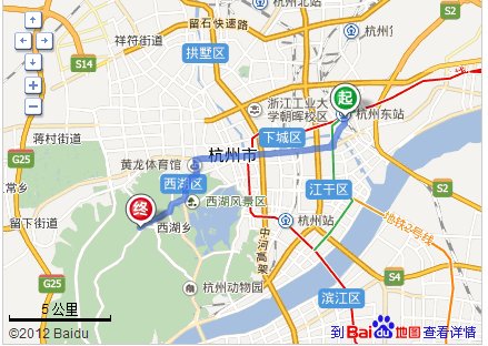 杭州东站到灵隐寺有多少公里