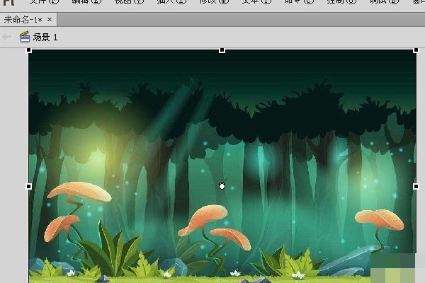 flash动画制作怎样使图片变透明，急！