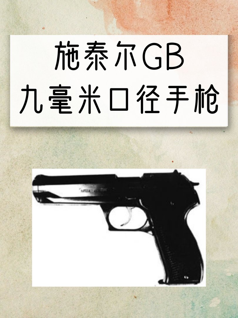 施泰尔GB九毫米口径手枪