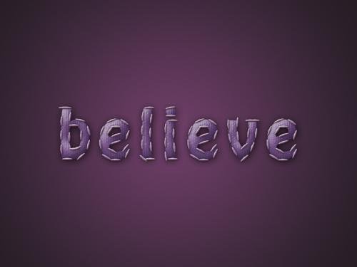 相信  用英语怎么说？