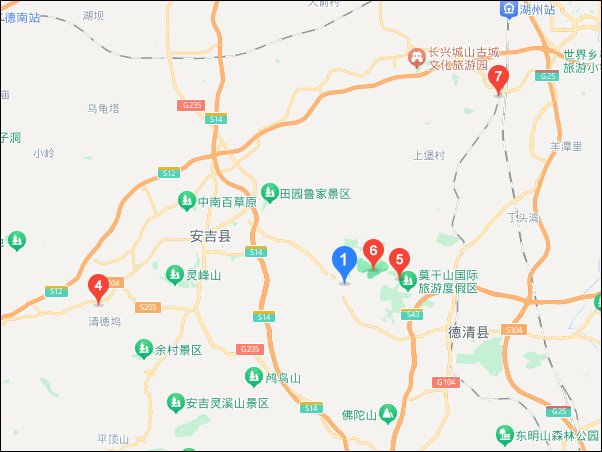 莫干山自驾游旅游攻略