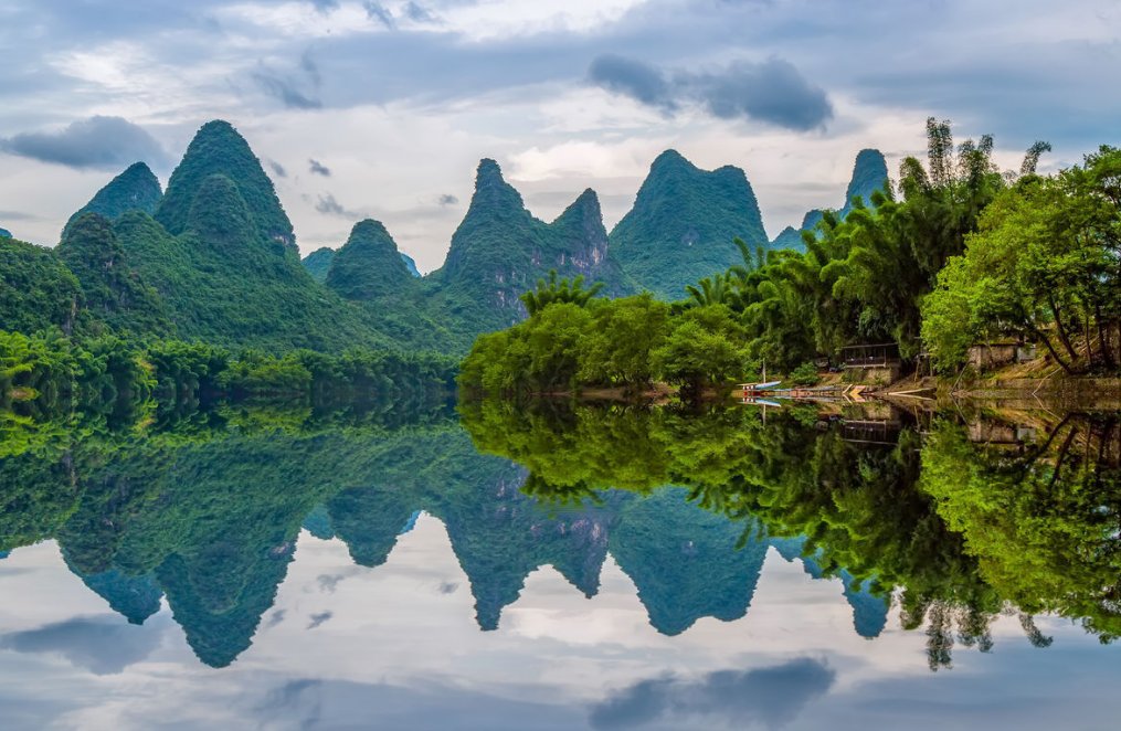 描写桂林山水诗句