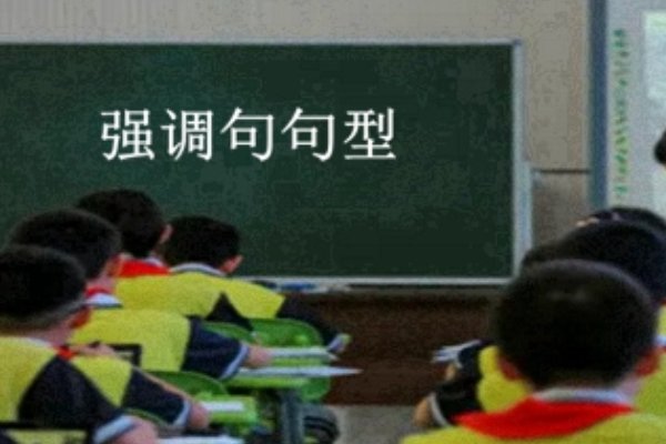 强调句的句型结构