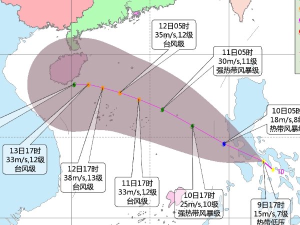 台风名字140个顺序