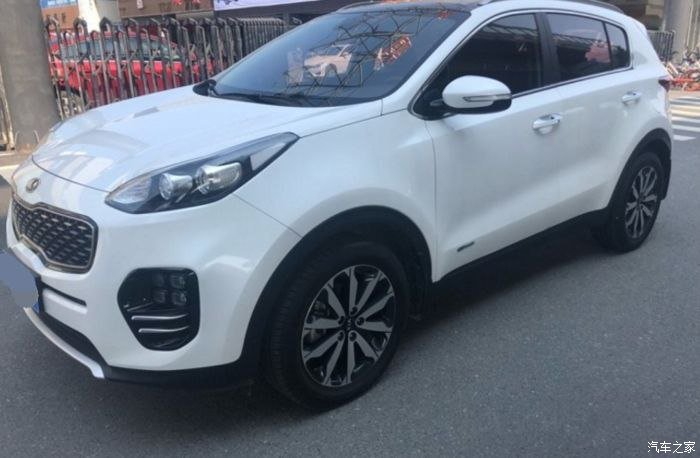 我的起亚KX5用车感受,加老司机测评,付改氙气灯