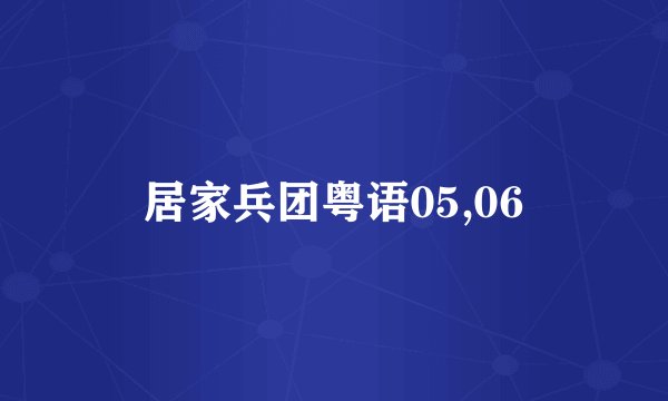 居家兵团粤语05,06