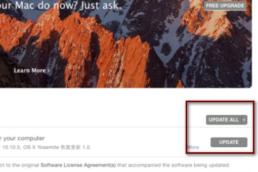 osx如何升级到osx10.12？