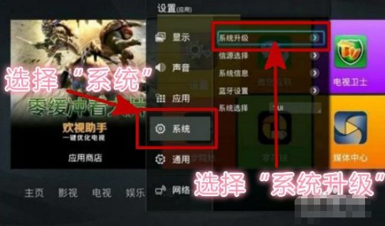 电视启动时，一直出现准备中请稍后。
