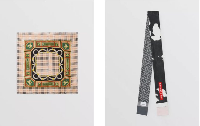 Burberry 围巾 男款与女款的区别