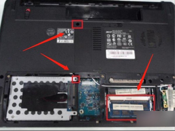 联想g480怎么打开后盖？