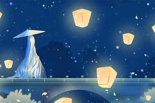 中元节想念亲人的诗