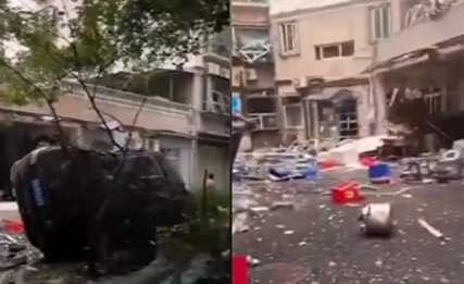 武汉洪山区一餐馆操作间发生爆燃，现场究竟是何情况？