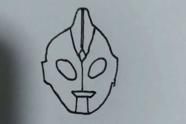 迪迦奥特曼简笔画步骤