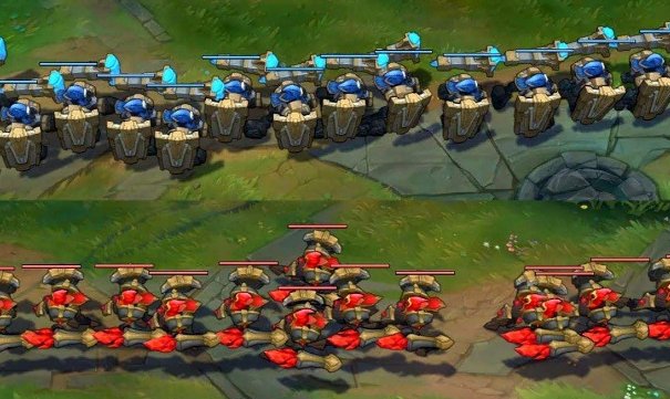 求LOL中 出兵时间和规律