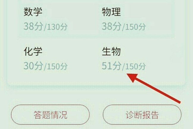 星立方app怎么查分数？
