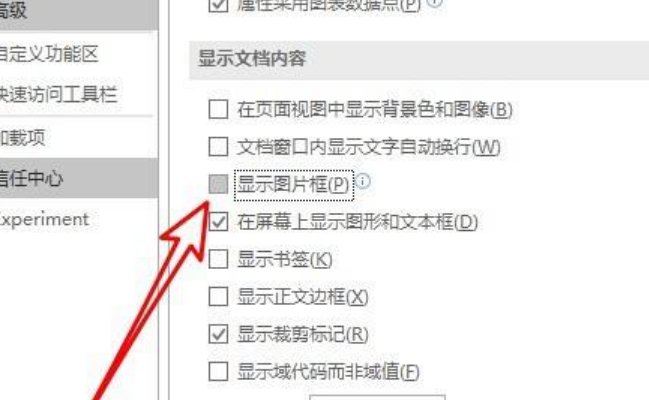 word文档中图片不显示怎办？