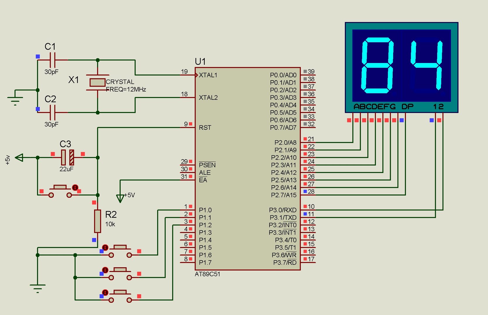 单片机， 请求大神按照我的要求帮我编一个99倒计时到0的汇编语言的程序 ，不要用DIV的
