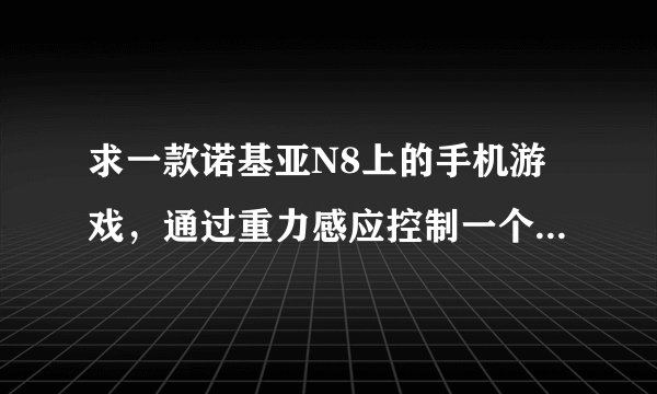 求一款诺基亚N8上的手机游戏，通过重力感应控制一个高速滑行的方块躲避障碍物的3D游戏的名字