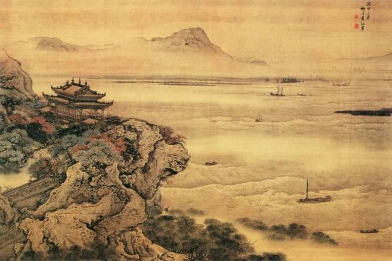 落霞与孤鹜齐飞秋水共长天一色秋水指什么