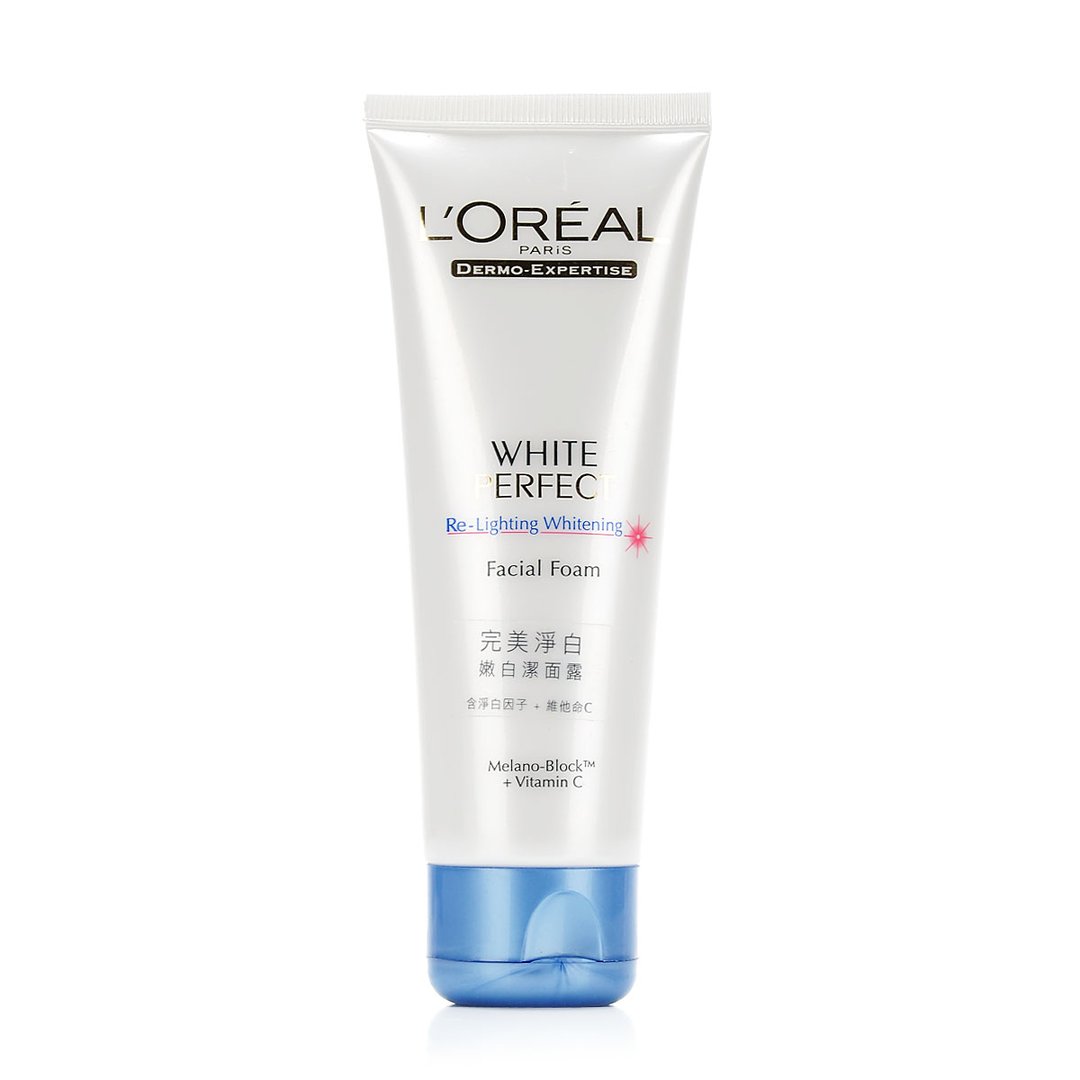 欧莱雅雪颜美白洁面膏的产品质地