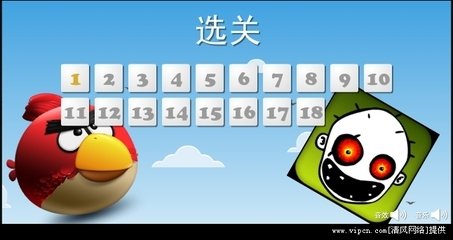 愤怒的小鸟炮打僵尸的介绍