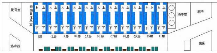 火车硬卧车厢有多少个铺位