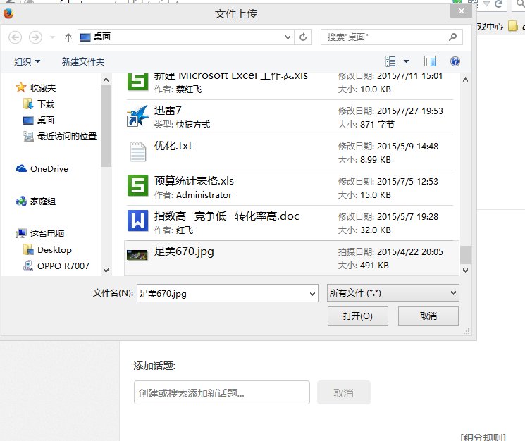 在论坛发帖怎么插入图片？？？