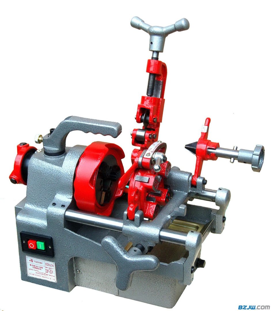 求镀锌管套丝机各内径管板牙尺寸？