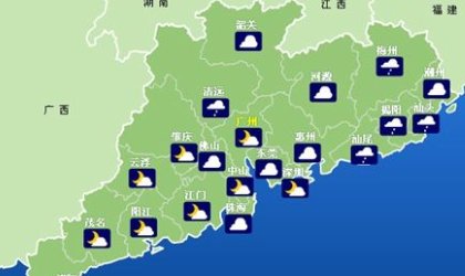 我发现天气预报一点都不准