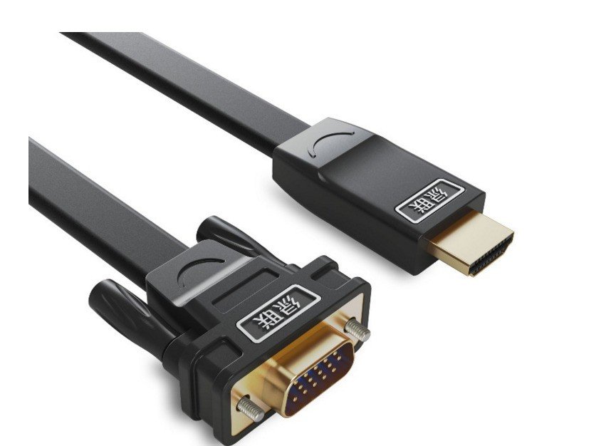 新装的显卡居然没有正常的HVI接口，我就把原来和显卡连接的HVI头，与主板上的HVI连上了？