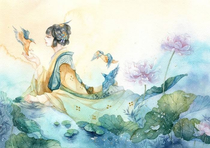 “青鸟殷勤为探看”的上句是什么？出自哪首诗？