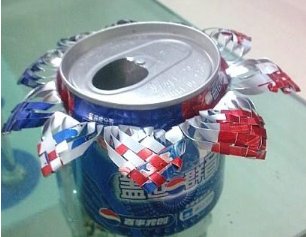 易拉罐怎么做烟灰缸