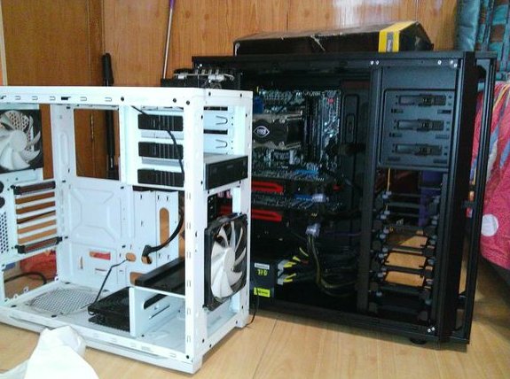 中塔式机箱和全塔式机箱的区别