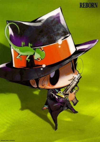 跪求《家庭教师》中里包恩大人的图片，越帅越好，越多越好，十分感谢！